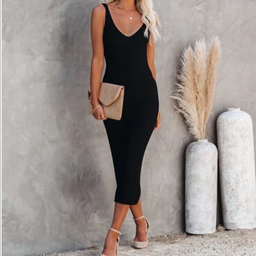 VICI Melbourne Midi Knit Dress